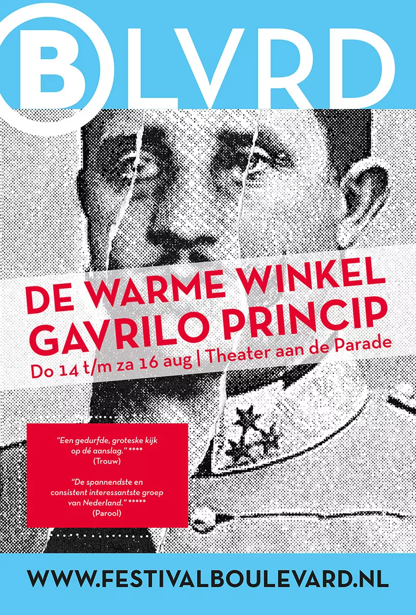 Festival Boulevard 2014 - Affiche Warme Winkel