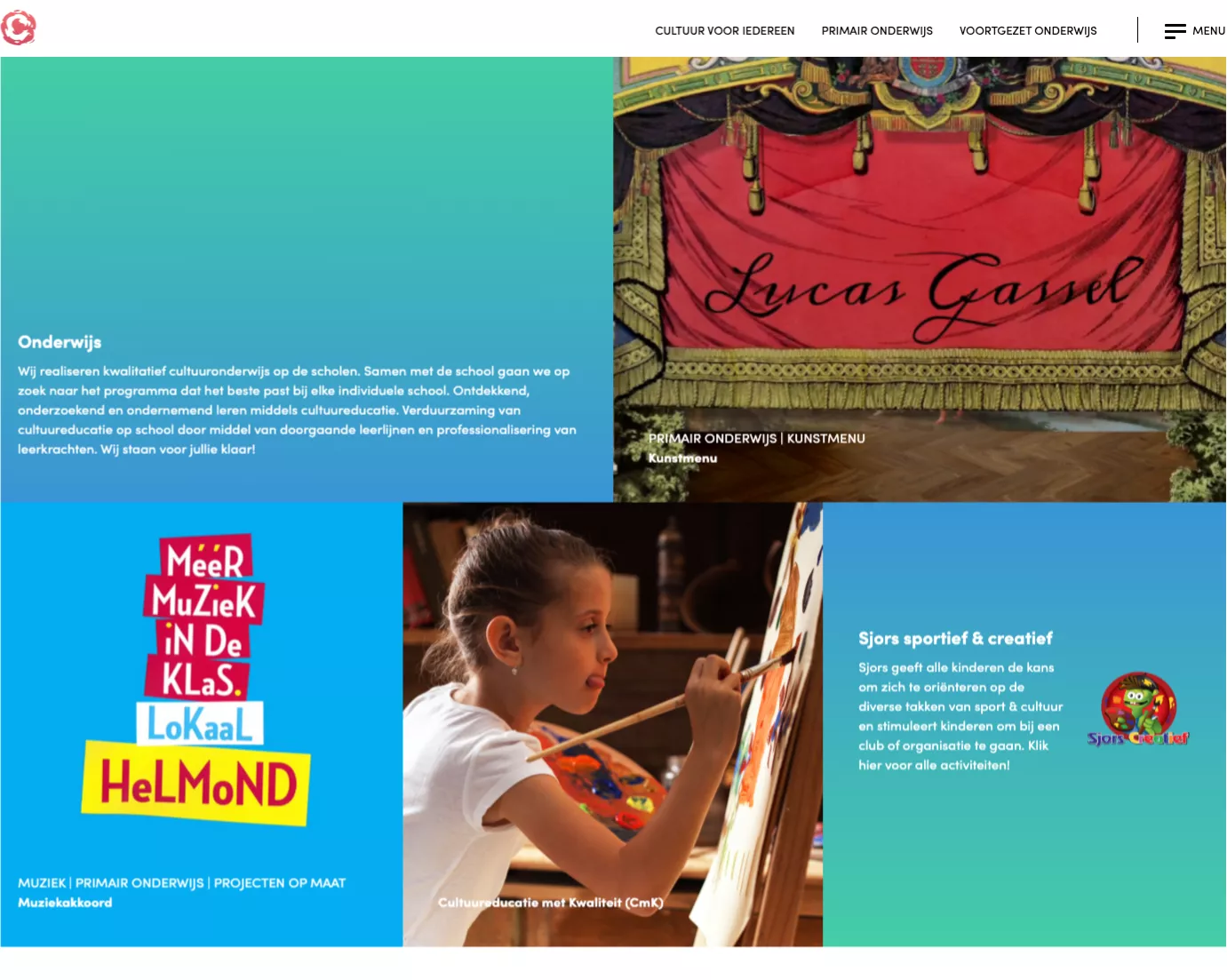 Cultuur Contact website 2020